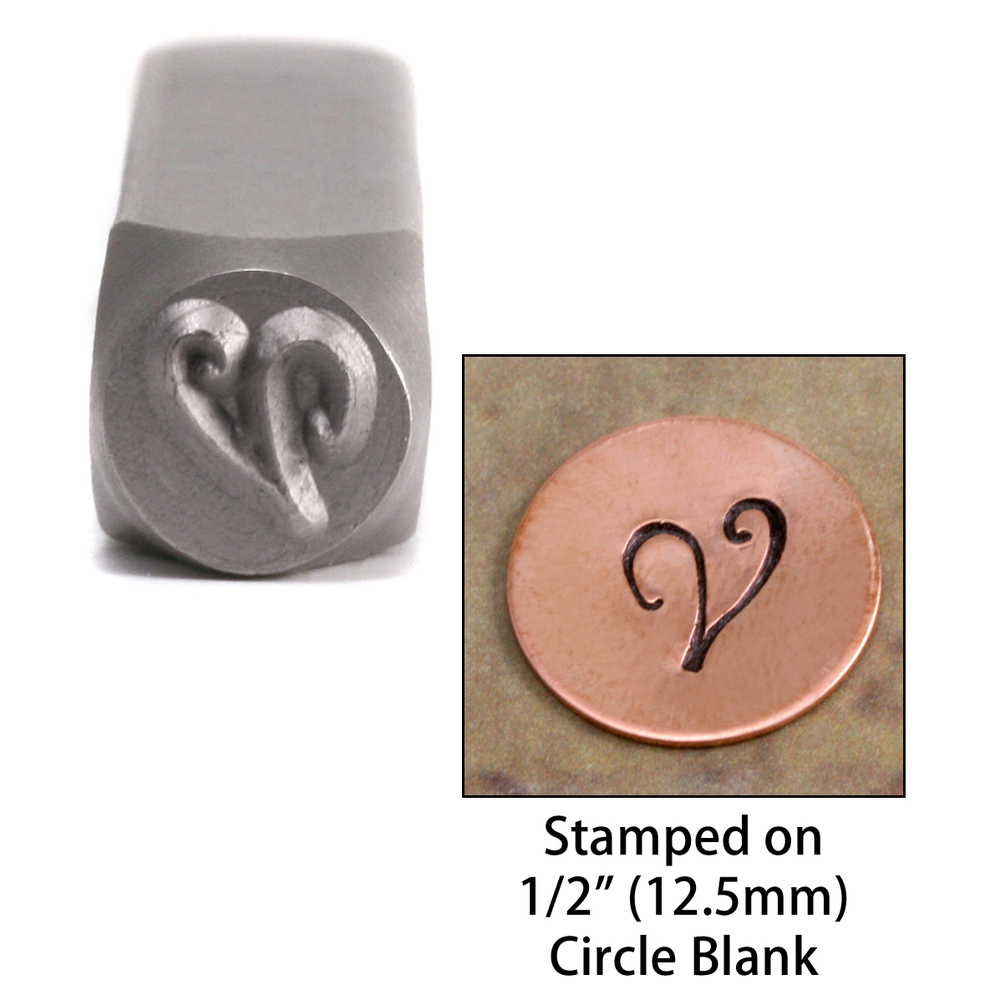 Metal Stamping Tools NOT RESTOCKING - Monogram Letter "V" 6mm